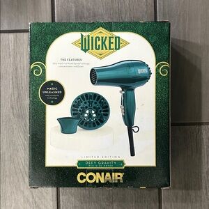 Conair Wicked Defy Gravity Hair Dryer - Teal/Green